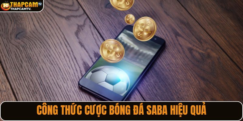 Công thức cược bóng đá SABA hiệu quả